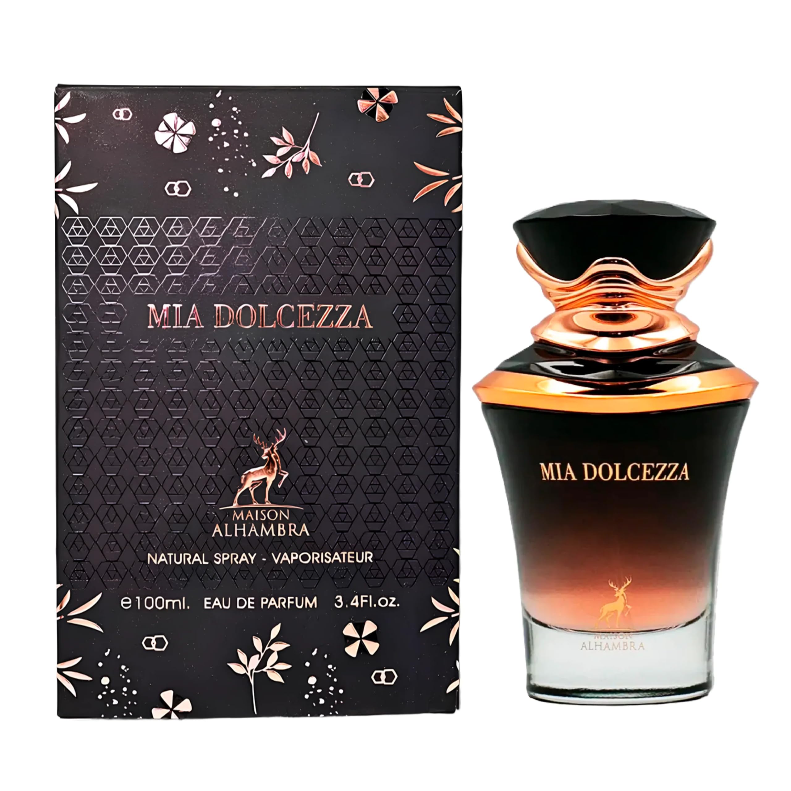 Maison Alhambra Mia Dolcezza for Women Eau de Parfum Spray, 3.4 Ounce / 100 ml