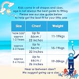 Go Swim Baby to 6 Years Float Vest with Safety Strap and Free Swim Bag view 2