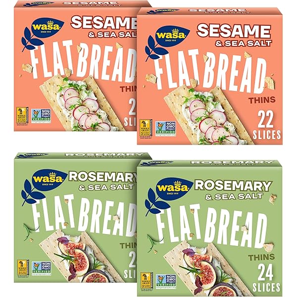 WASA SANDWICH Premium Finnish Filled Crispbreads SELECTION 2-25x  (Vegetarian)