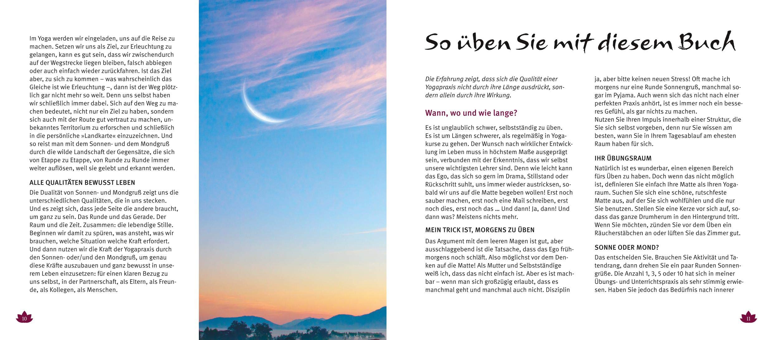 Sunnymoon Yoga Mit Sonnen Und Mondgruss Zu Innerer Balance Amazon De Middendorf Katharina Bucher