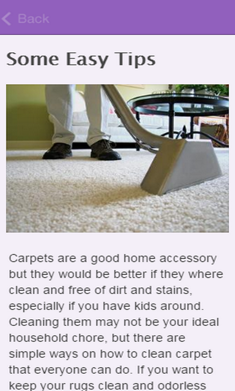How To Clean Carpet - Thumbnail 2