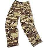 Zubaz Zebra and Camo Print Men's Classic Loose Fitting Lightweight Pants