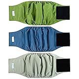 Paw Legend Washable Dog Belly Band Wrap Diapers for