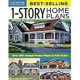 Best-Selling 1-Story Home Plans, Updated 4th Edition: Over 360 Dream-Home Plans in Full Color (Creative Homeowner) Craftsman,