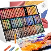 Paul Rubens Oil Pastels, 72 Colors Oil Pastels for Artists and Beginners | Vibrant Colors, Creamy Texture, Easy to Blend, Bul