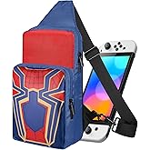 Gurgitat Travel Bag for Nintendo Switch 2 2025/Switch/Lite/OLED - Cute Sling Crossbody Shoulder Carrying Storage Backpack for Teens for Nintendo Accessories Storage, Zhizhu