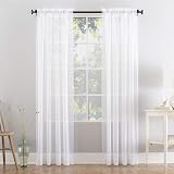 Megachest Voile Slot Top Panels Pair Pure White 56W x 90D 2 Panels view 2
