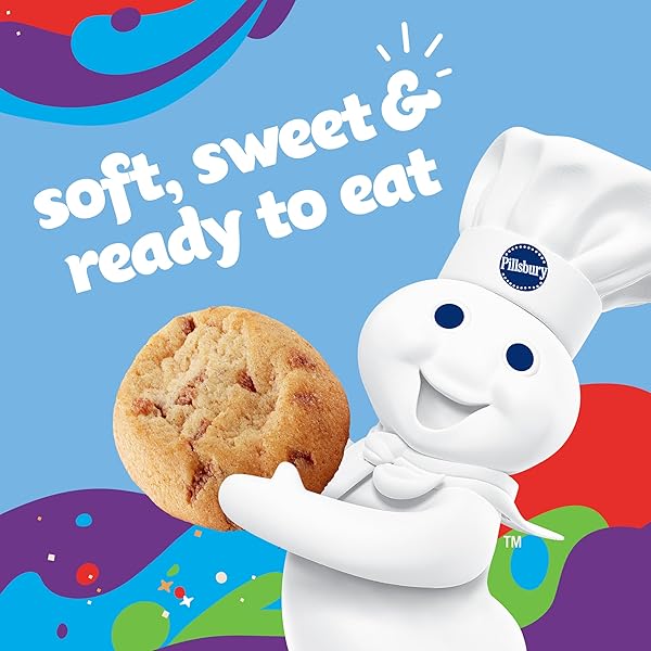 PILLSBURY MINI SOFT BAKED COOKIES, CINNAMON TOAST CRUNCH, MADE WITH CINNADUST, SNACK BAGS, 10 CT