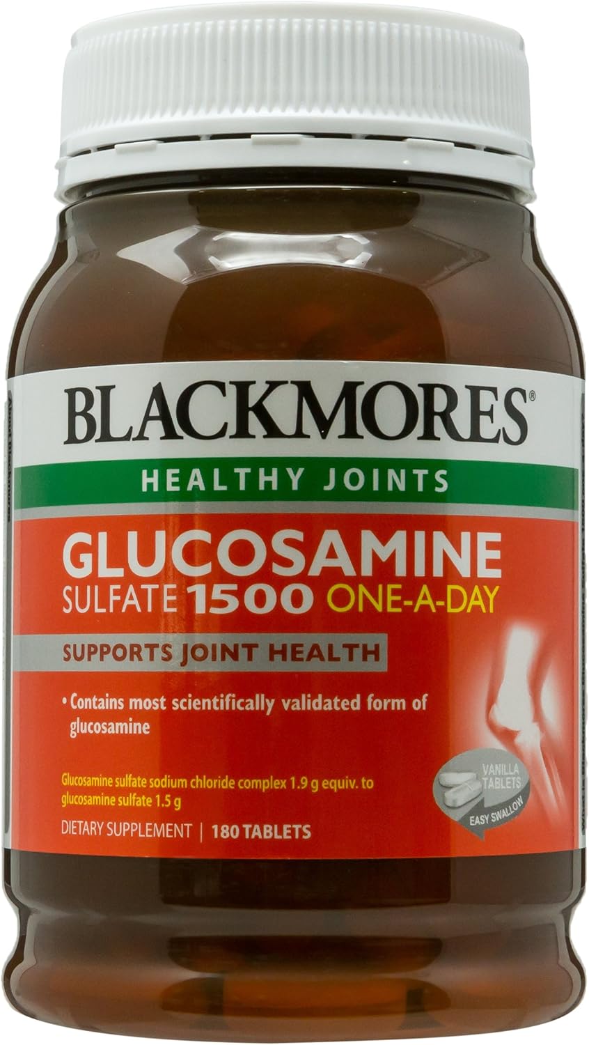 Blackmores Glucosamine Sulfate 1500, 180ct Amazon.sg Health