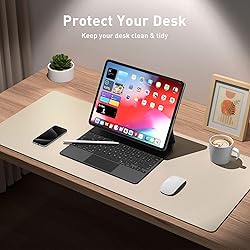 Aothia Leather Desk Pad Protector, Large Mouse