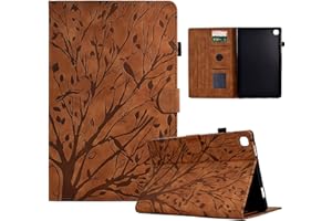 Longga Case for iPad 10.2"(2021/2020/2019)/iPad Pro 10.5" 2017/iPad Air 3 10.5" 2019,PU Leather Flip Folio Stand Cover with [