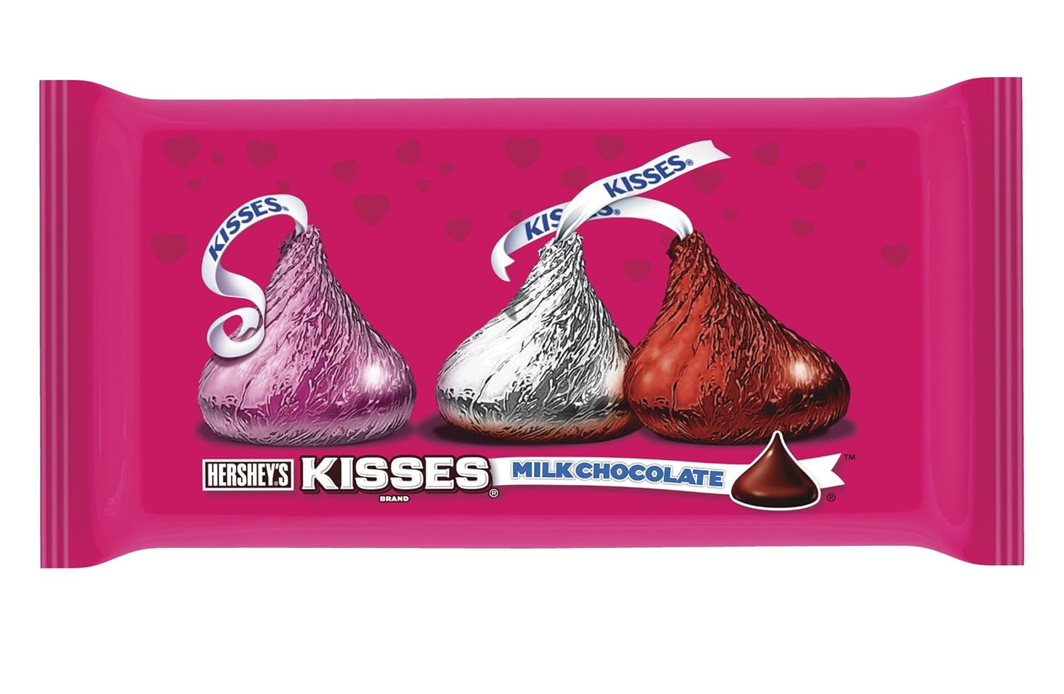 Hershey's Valentine's Kisses, Milk Chocolate, 8.5Ounce
