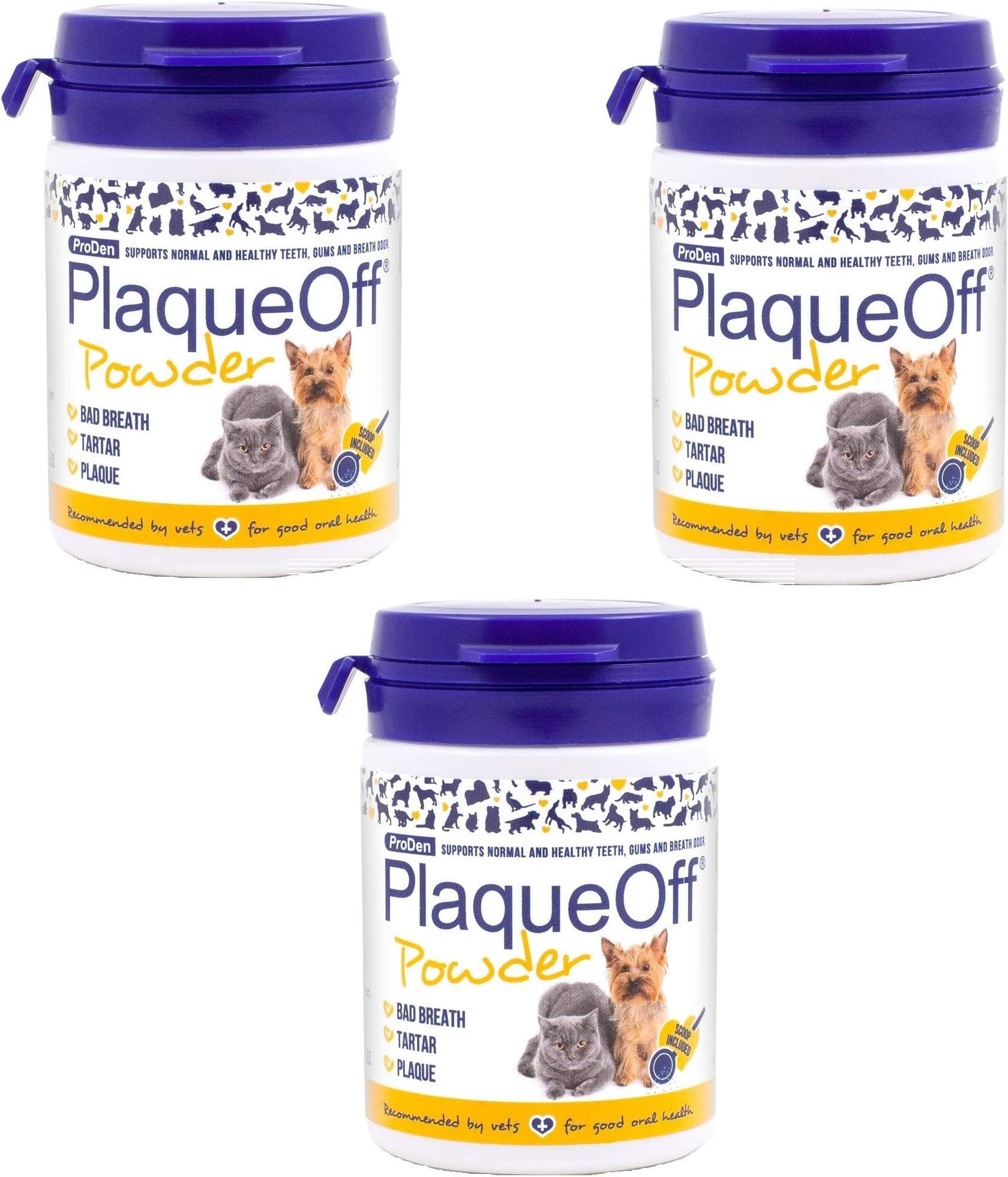 Proden PlaqueOff Dental Powder (3 Pack)