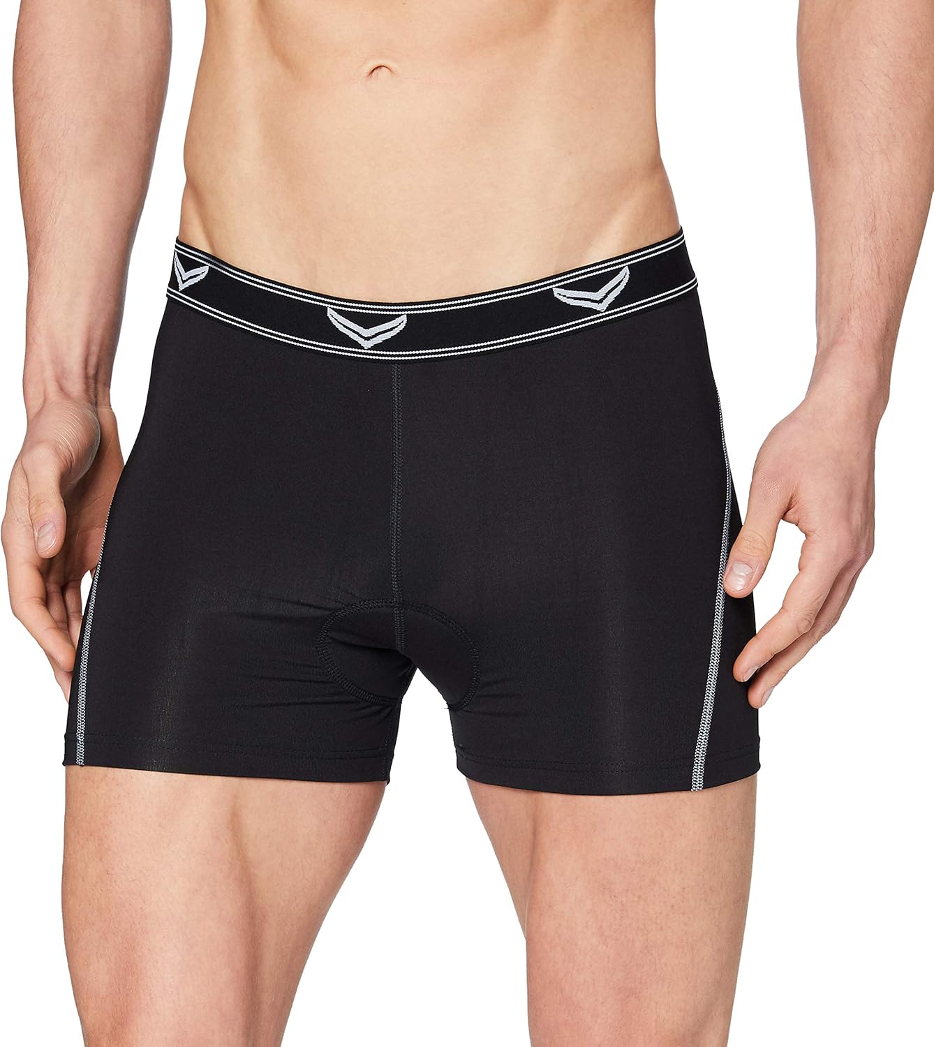 Trigema Leggings Uomo In Poliestere Ed Elastan | Microfibra Trevira Bioactive Con Ioni D'Argento, Traspiranti E Antiodore, Unisex