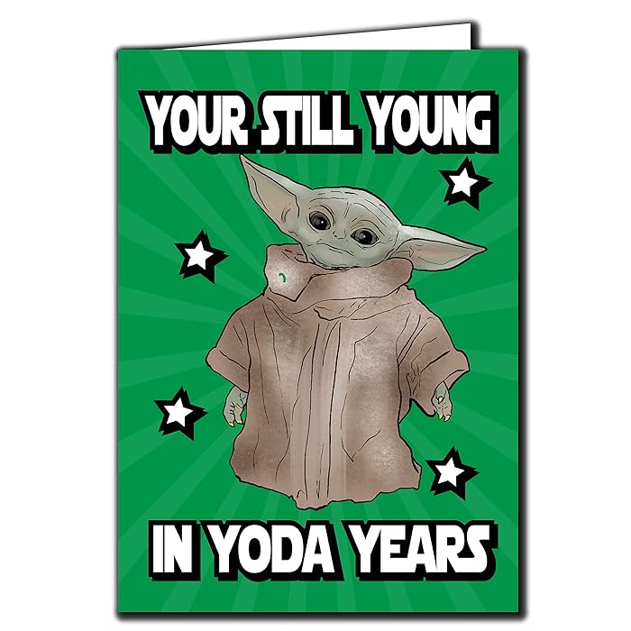 Buy Baby Yoda The Mandalorian " Your Still Young in YODA Years" Star