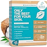 Laundry Detergent Sheets - Unscented, Hypoallergenic, Plant-Based Travel Laundry Sheets with Coconut & Soapberry Extract, Colors & Whites, 50 Sheets