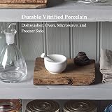 WM Bartleet & Sons Mini Mortar and Pestle Set Porcelain 7cm view 4
