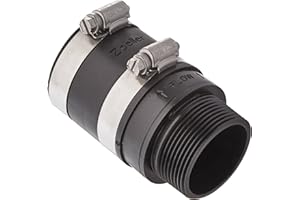 Zoeller 30-0238 Inline Check Valve, Small, Black