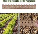 PEUTIER 13" Wooden Seed Spacing Ruler for Accurate Planting Depth view 3