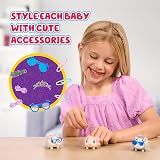 Little Live Pets Mama Surprise Bunny with Hutch 3 Babies Interactive Fun view 5