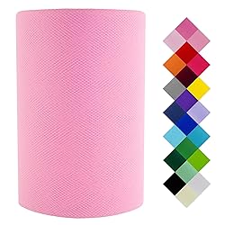 Tulle Fabric Roll | 6” by 100 Yards | Polyester