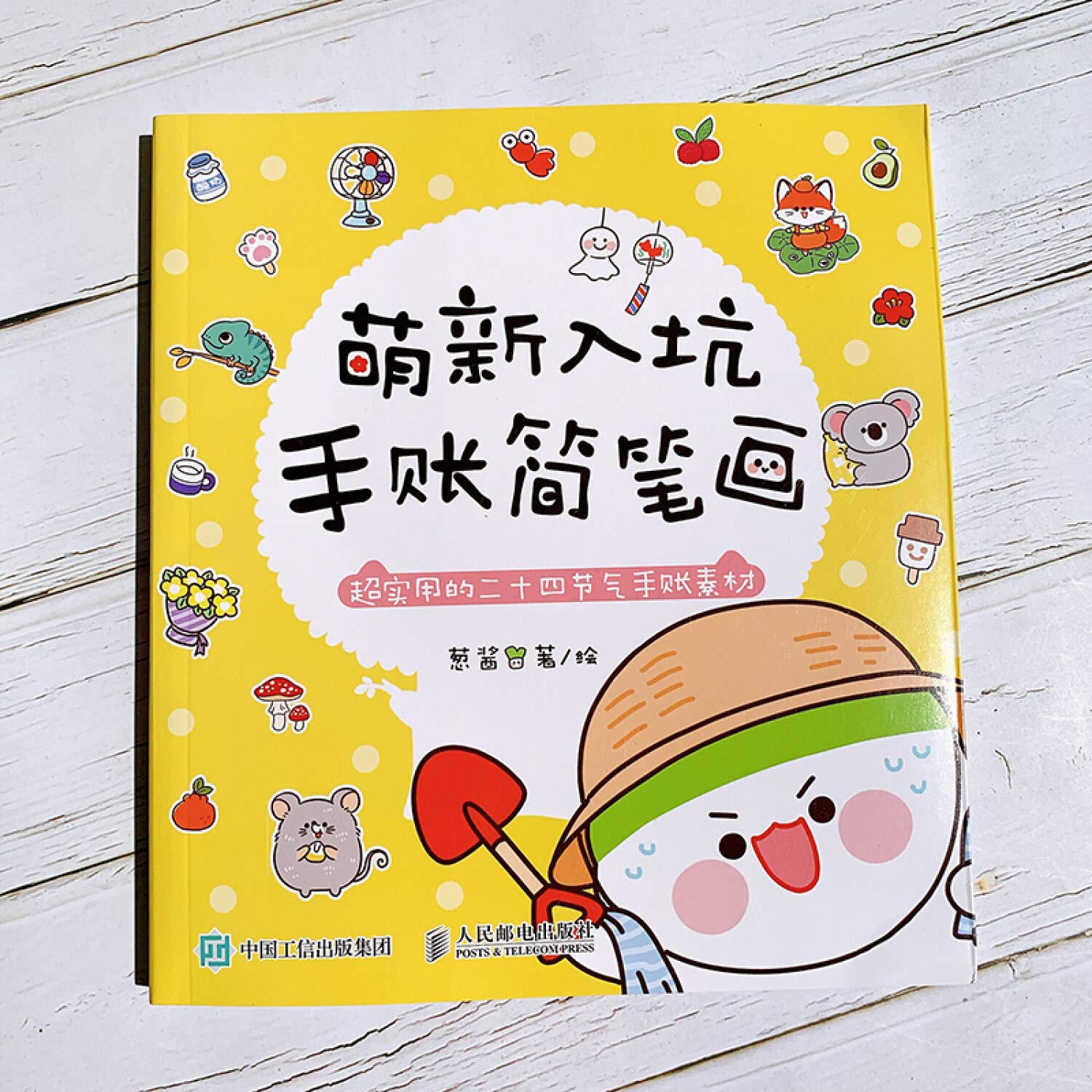 萌新入坑手账简笔画 超实用的二十四节气手账素材 葱酱 Amazon Com Books