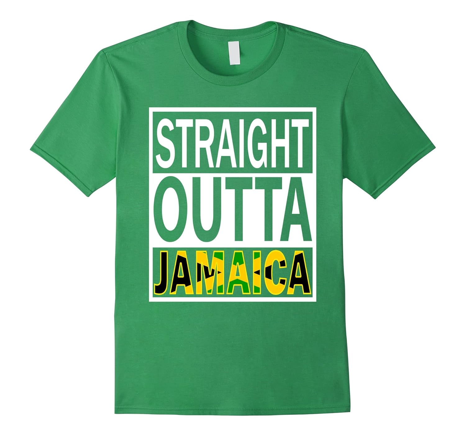 Straight Outta Jamaica Jamaican Flag Clothing 4 All Ages4LVS