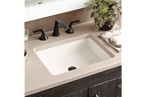 Native Trails NSL1915-P Nipomo Native Stone Universal-Mount Bathroom Sink, Pearl