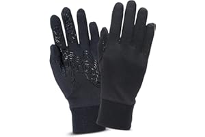 TrailHeads Lightweight Running Gloves for Men – Moisture Wicking & Touchscreen Gloves for Men with Anti-Slip Grip – Ideal for Cool Weather Workouts & Outdoor Activities