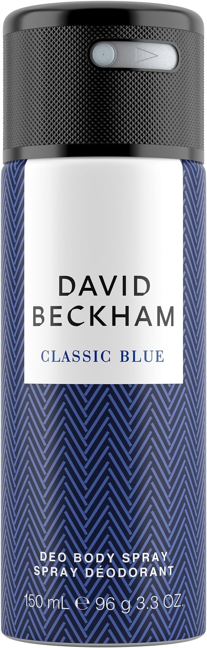 David Beckham Classic Blue Deodorant Body Spray Men 150 ml 3 Pack