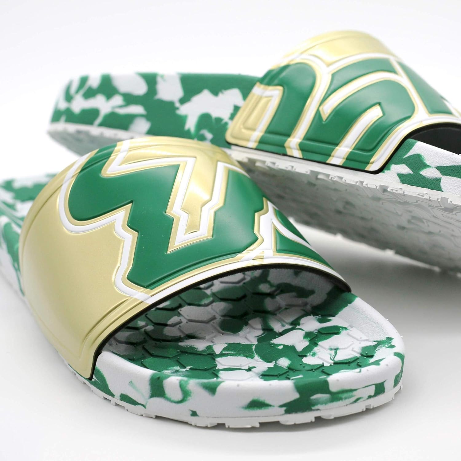Hype Co NCAA University Sports Slide Sandal Shoe: Clothing