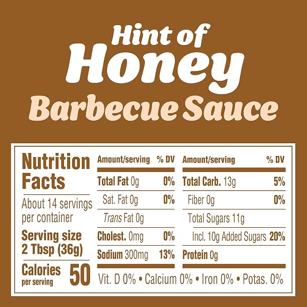 KRAFT SLOW SIMMERED SWEET HONEY BARBECUE SAUCE (18 OZ BOTTLE)