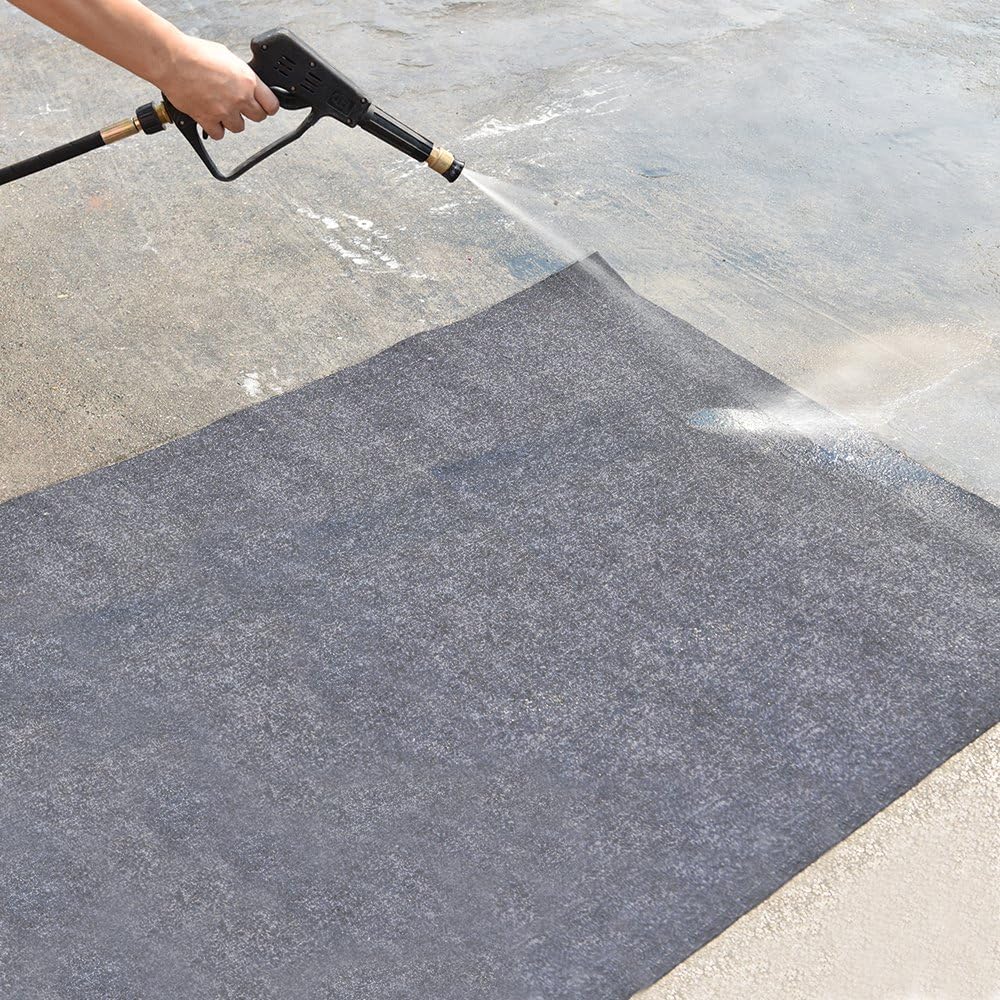 KALASONEER Oil Spill Mat,Absorbent Oil Mat Reusable Washable,Contains Liquids, Protects Driveway Surface,Garage or Shop,Parking,Floor(36inches x 36inches): Automotive