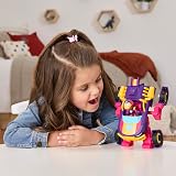 Marvel Iron Man Ironheart 2-In-1 Mech Suit & Vehicle Figure Toy Purple view 3