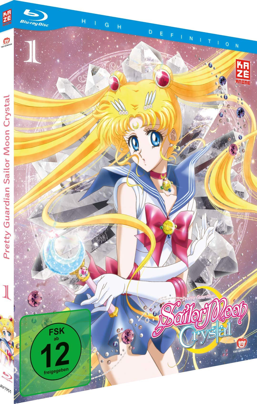 Sailor Moon Crystal - Vol.1 - [Blu-ray] Sailor Moon Crystal - Vol.1 - [Blu-ray] Blu-ray DVD