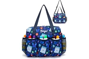 HACHMAS Bingo Bag with Pockets for Daubers Dabbers Dobbers Dotters - Casino Bingo Game Accessories for Adults & Seniors - Bol
