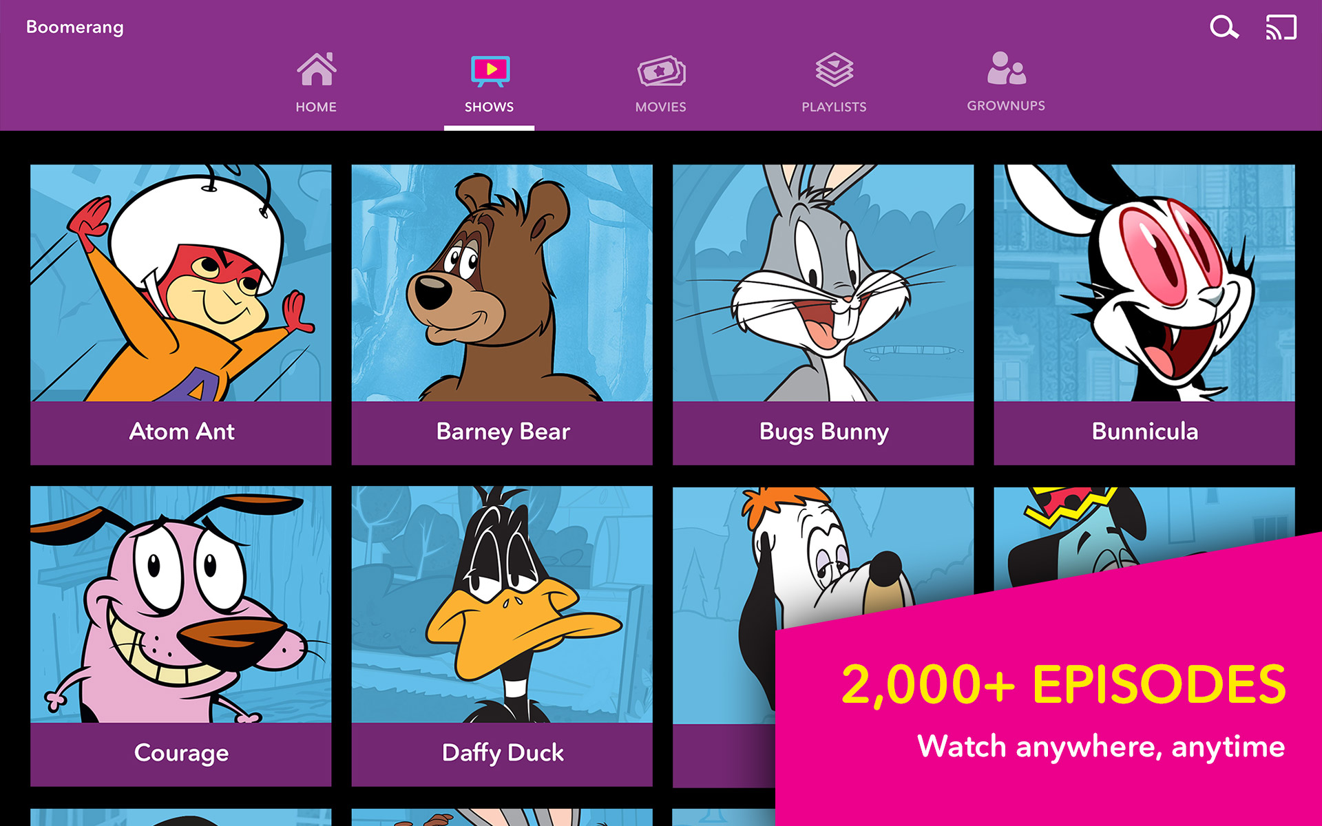 Boomerang for Kindle Fire Tablet Appstore for Android