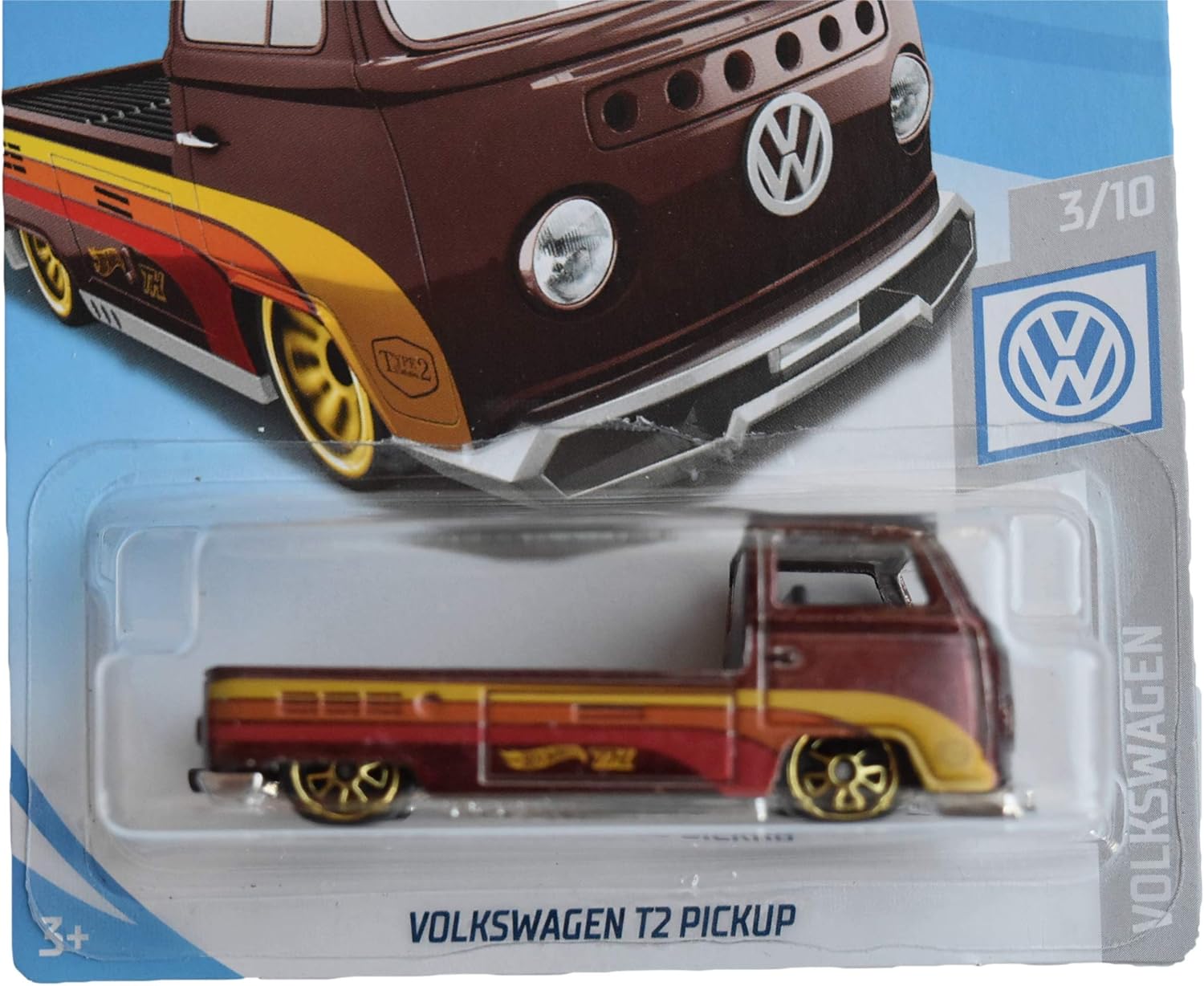 hot wheels volkswagen t2 pickup super treasure hunt