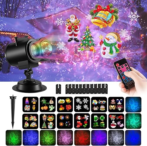 COMLIFE Christmas Decoration Projector Lights review