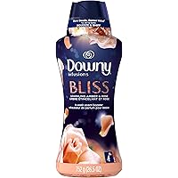 Downy Infusions in-wash Scent Booster Beads, Bliss, Sparkling Amber & Rose, 26.5 Ounce