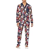 Marvel The Avengers Captain America, Iron Man and Spider-Man Hawaiian Style Pajama Set