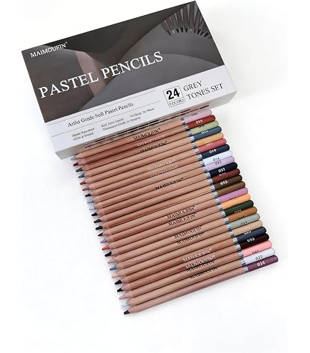 Amazon.com: Derwent 72 Pastel Pencil Metal Tin Set