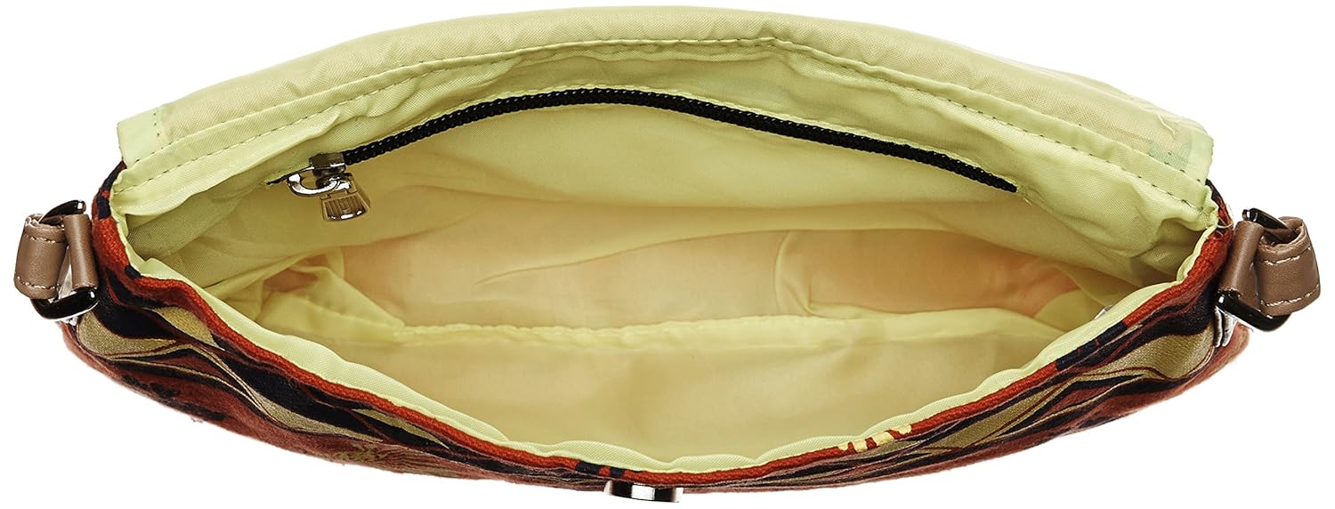 kanvas katha women's sling bag (aboli) (kkpus004ab)