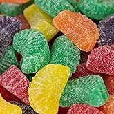 Fruit Slices Jelly Candy 2 Pound Bag | Assorted Flavors | Sugar-Dusted Old Fashioned Candy for Buffets, Holiday Gifting & Des