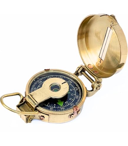 Amazon.com : Aasiya Nautical Kelvin & Hughes Natural Sine Brass