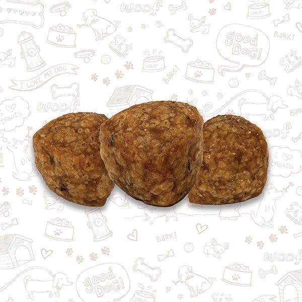 MEATY TREATS MEATBALL DELIGHTS CHICKEN & RICE FLAVOR, 20-OZ.