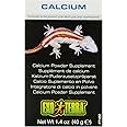 Exo Terra Calcium Powder: Ultra Fine, High Calcium Formula Supports Bone Health, Growth, and Metabolism. Perfect for Insects, Fruits & Veggies 1.4 oz.