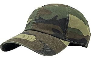 Utmost Unisex Classic Low Profile Cotton Baseball Cap Plain Blank Camoflauge Soft Unconstructed Adjustable Size Dad Hat