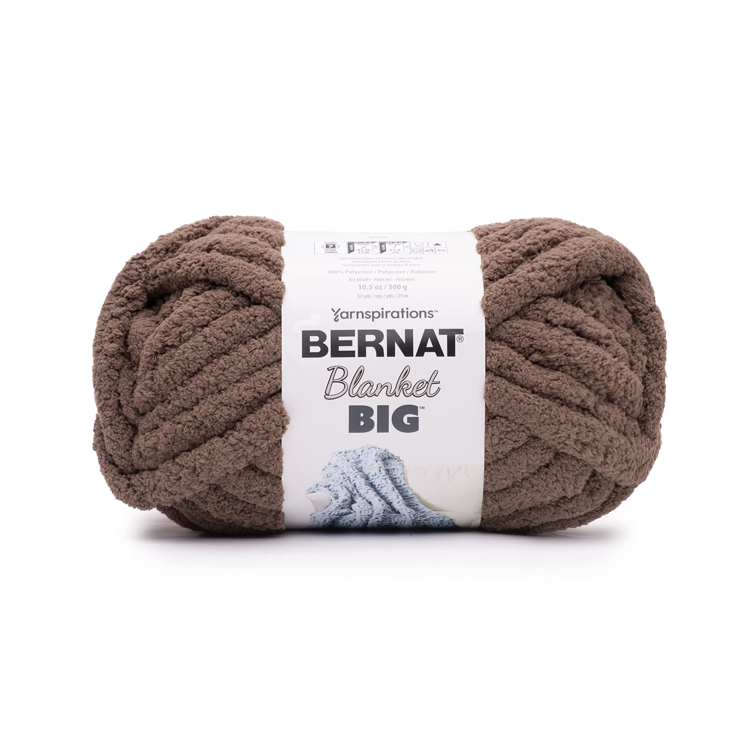 Bernat Blanket 'Big' 300g - Taupe