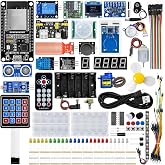 LAFVIN ESP32 Ultimate Starter Kit with Tutorial Compatible with Arduino IDE | WiFi IoT Development DIY Electronics Project Kit, Complete STEM IoT Programming Learning Kit for Beginners